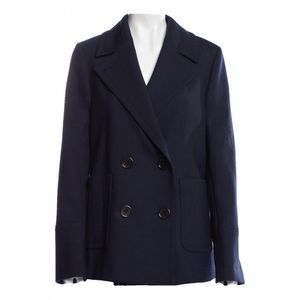 Navy blue Me&Em trans-seasonal A-line Pea Coat. Size 10 (US)